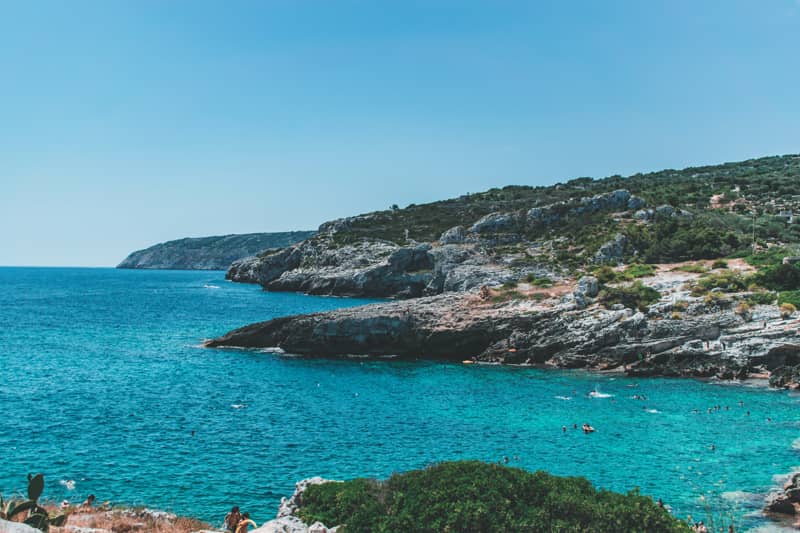 Un tuffo a Marina Guardiola e Funnuvojere